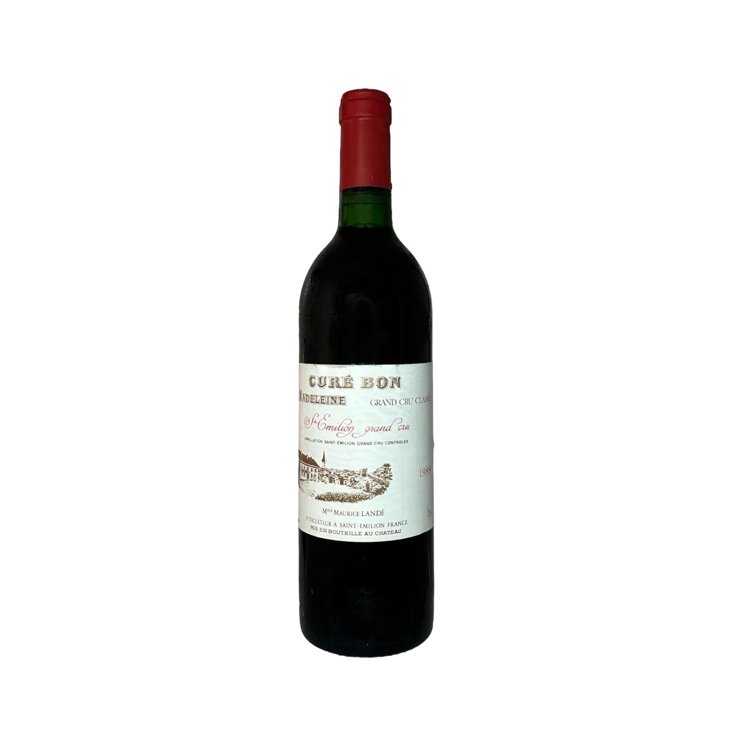1988 Chateau Cure Bon la Madeleine - Saint-Emilion Grand Cru Classé