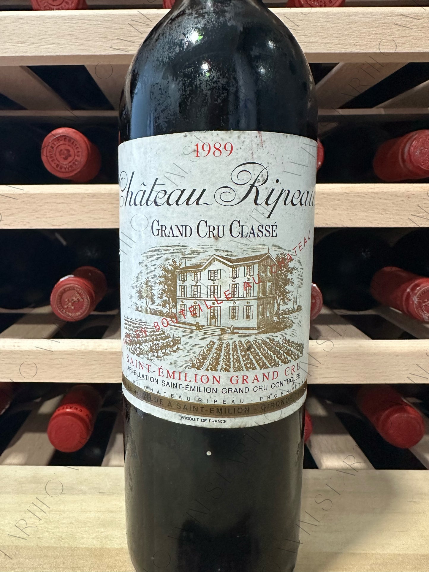 1989 Chateau Ripeau Grand Cru Classe Saint-Emilion