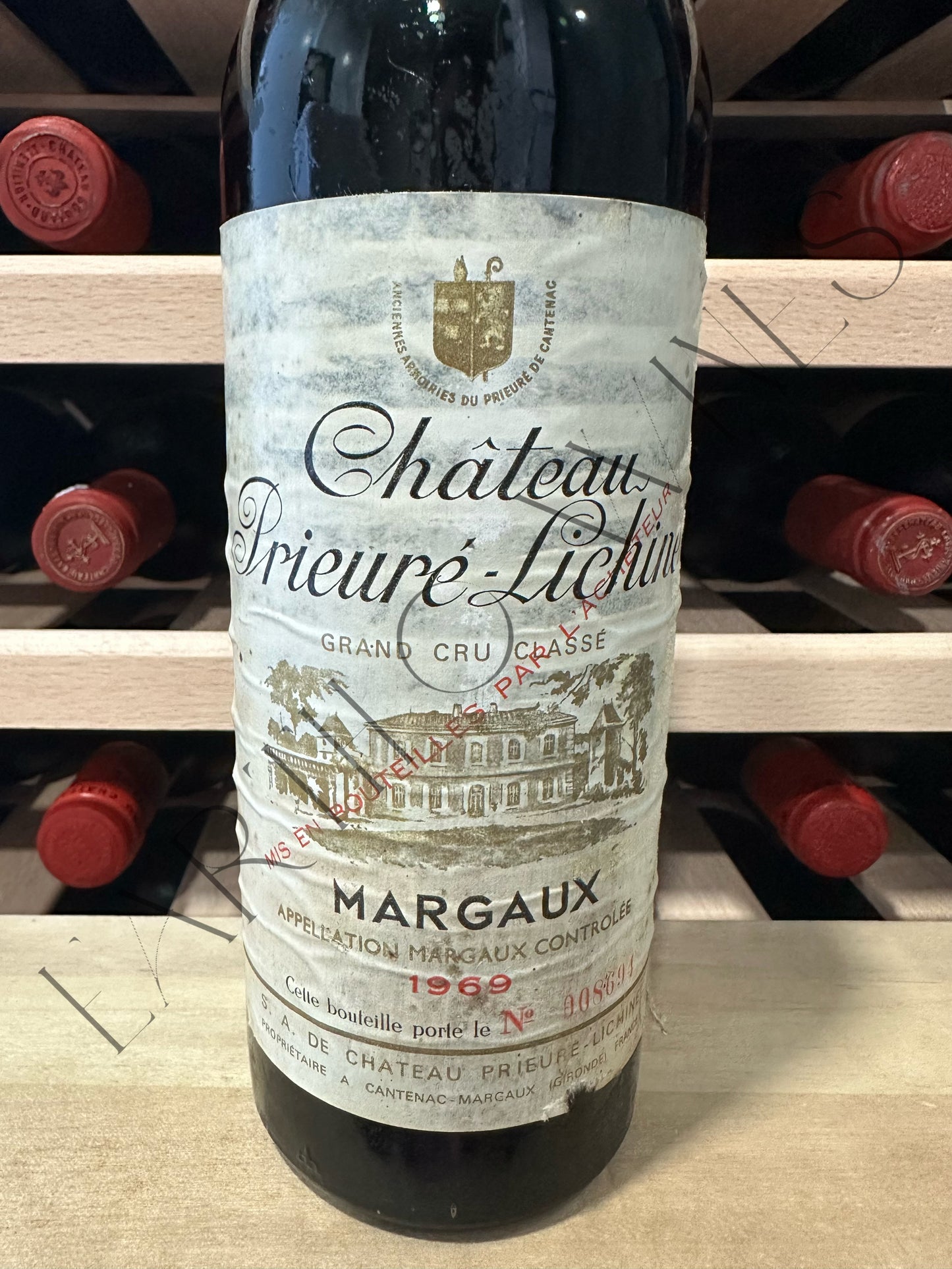 1969 Chateau Prieure-Lichine - Margaux 4ème Grand Cru Classé