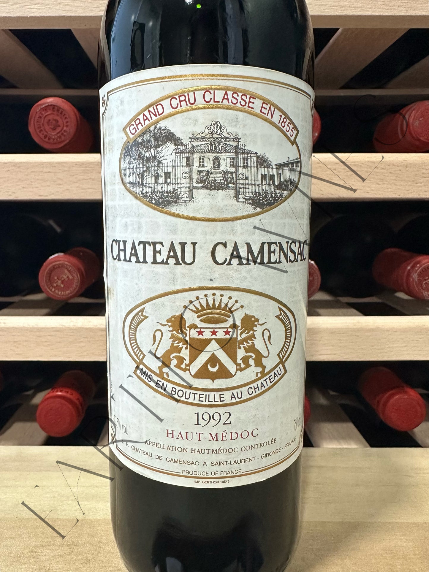 1992 Château Camensac - Haut-Médoc 5ème Grand Cru Classé