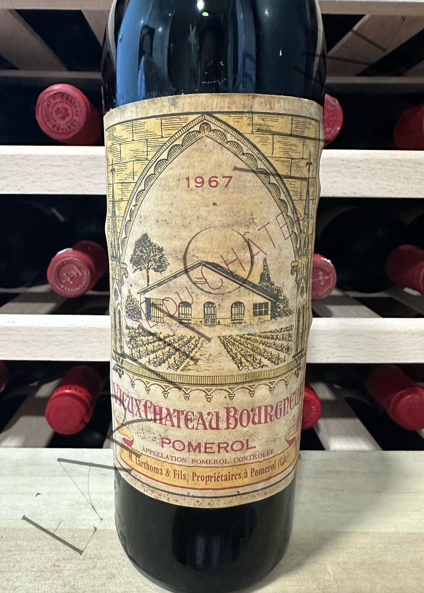 1967 Vieux Château Bourgneuf - Pomerol – Earth O' Wines